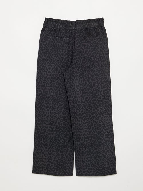 Pantalón ancho de vaquero - Kiabi