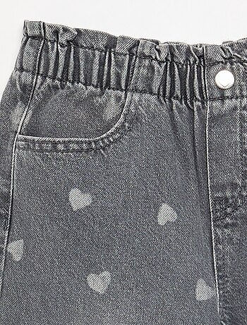 Pantalón ancho de vaquero