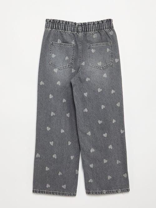 Pantalón ancho de vaquero - Kiabi