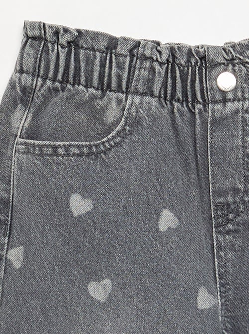 Pantalón ancho de vaquero - Kiabi