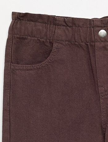 Pantalón ancho de vaquero