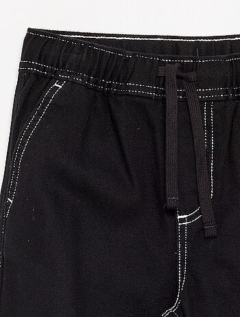 Pantalón ancho de vaquero