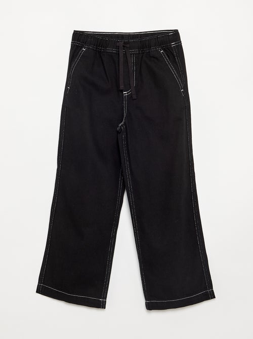 Pantalón ancho de vaquero - Kiabi