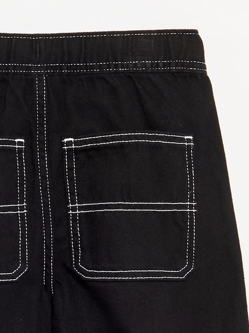 Pantalón ancho de vaquero - Kiabi