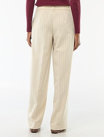 Pantalón ancho fluido liso