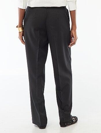 Pantalón ancho fluido liso