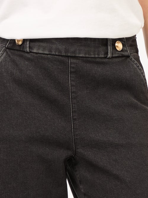 Pantalón ancho 'JDY' con botones decorativos en la cintura - Kiabi