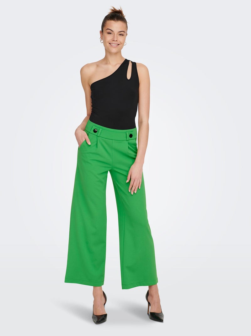 Pantalón ancho 'JDY' VERDE - Kiabi