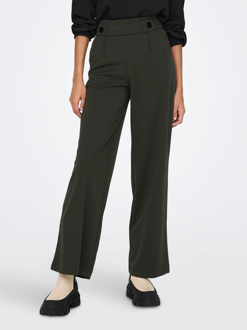 Pantalón ancho KAKI - Kiabi