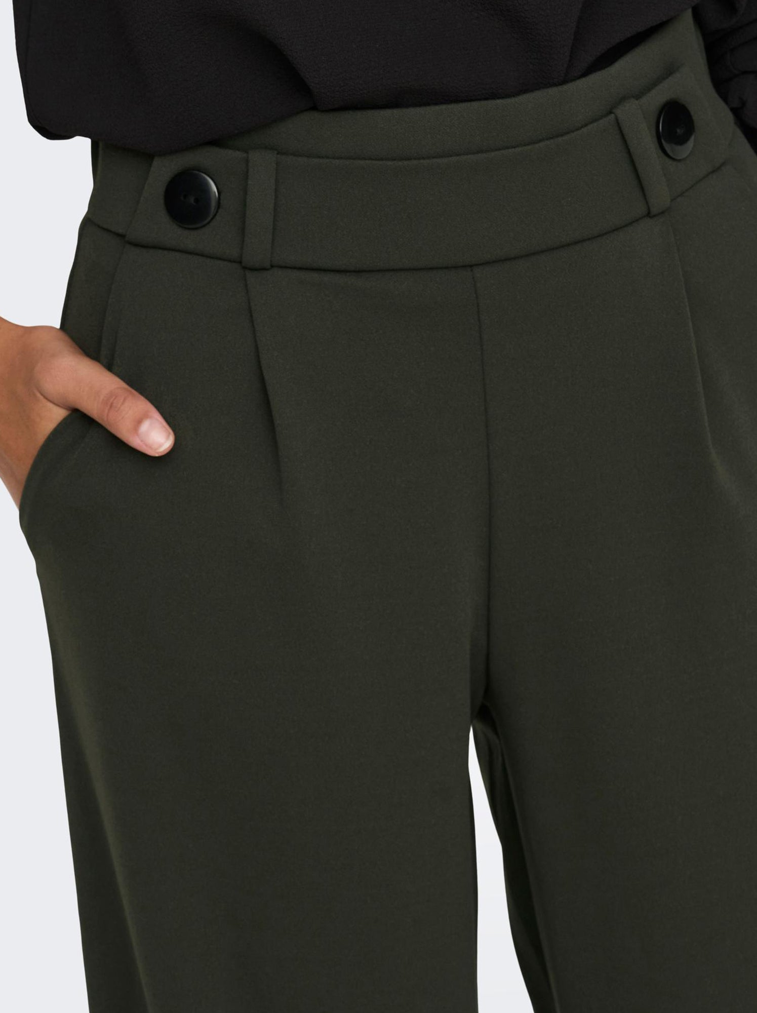 Ample Elegante Femme Pantalon Larges,Pantalon Décontracté À Lacets Pantalon Droit Long À Taille