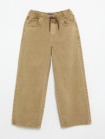 Pantalón ancho liso