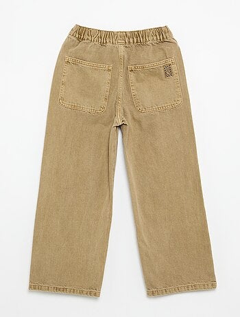 Pantalón ancho liso