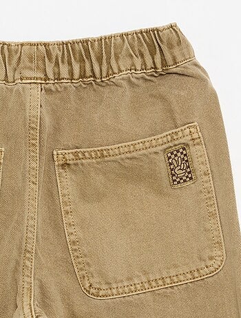 Pantalón ancho liso