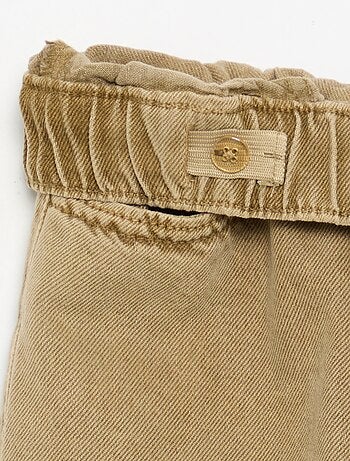 Pantalón ancho liso
