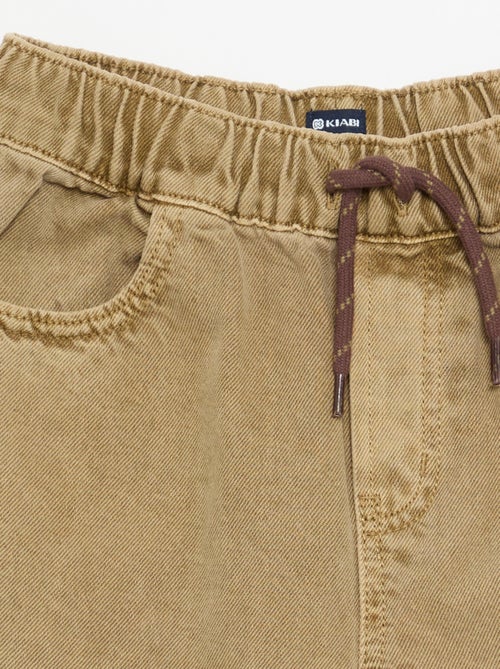 Pantalón ancho liso - Kiabi Pantalón ancho liso - Kiabi