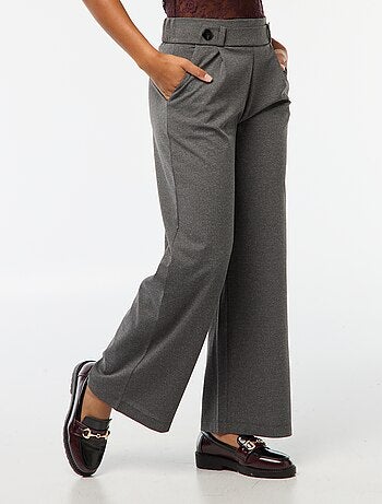 Pantalón ancho liso con bolsillos 'JDY'