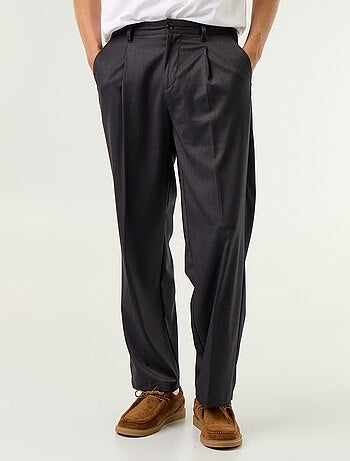 Pantalón ancho liso