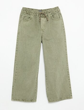 Pantalón ancho liso