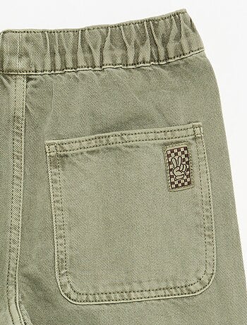 Pantalón ancho liso