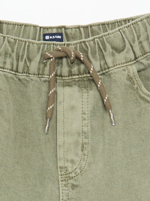 Pantalón ancho liso - Kiabi