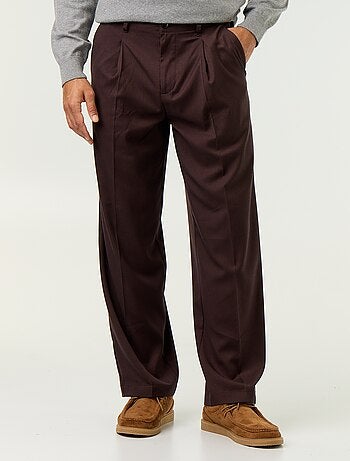 Pantalón ancho liso