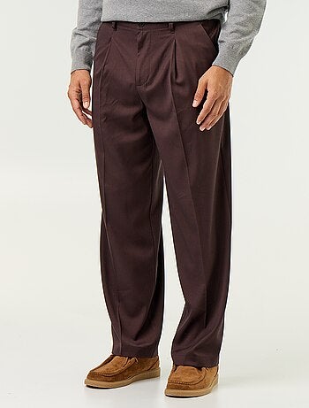 Pantalón ancho liso