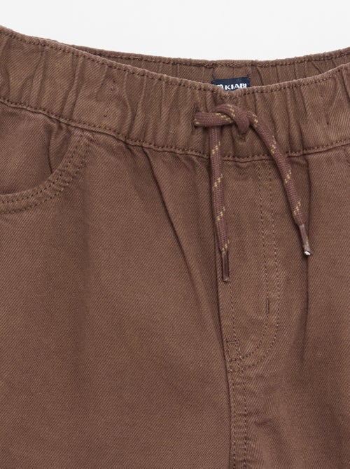 Pantalón ancho liso - Kiabi