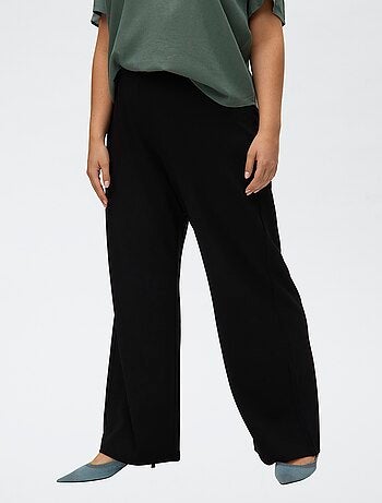 Pantalón ancho liso