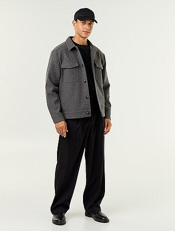 Pantalón ancho liso