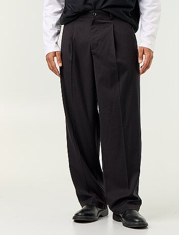 Pantalón ancho liso