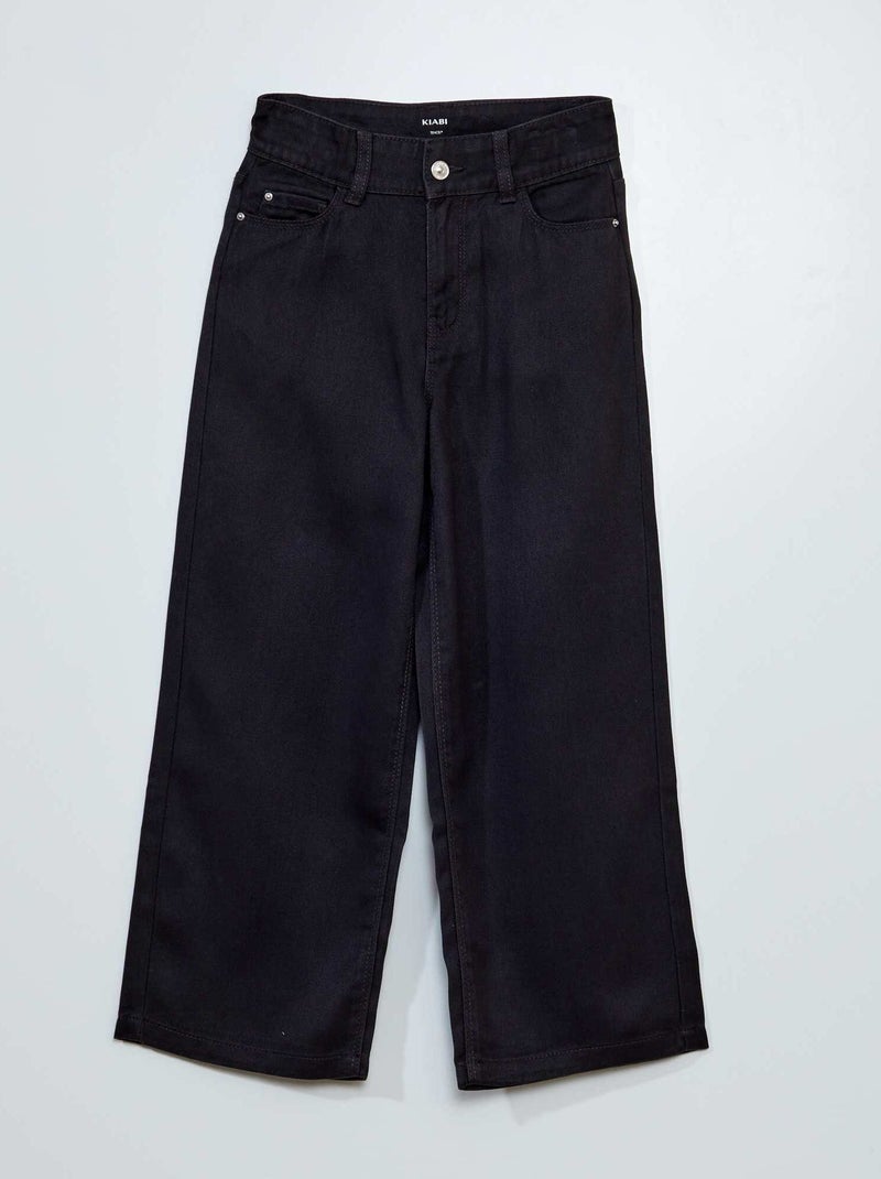 Pantalón ancho NEGRO - Kiabi