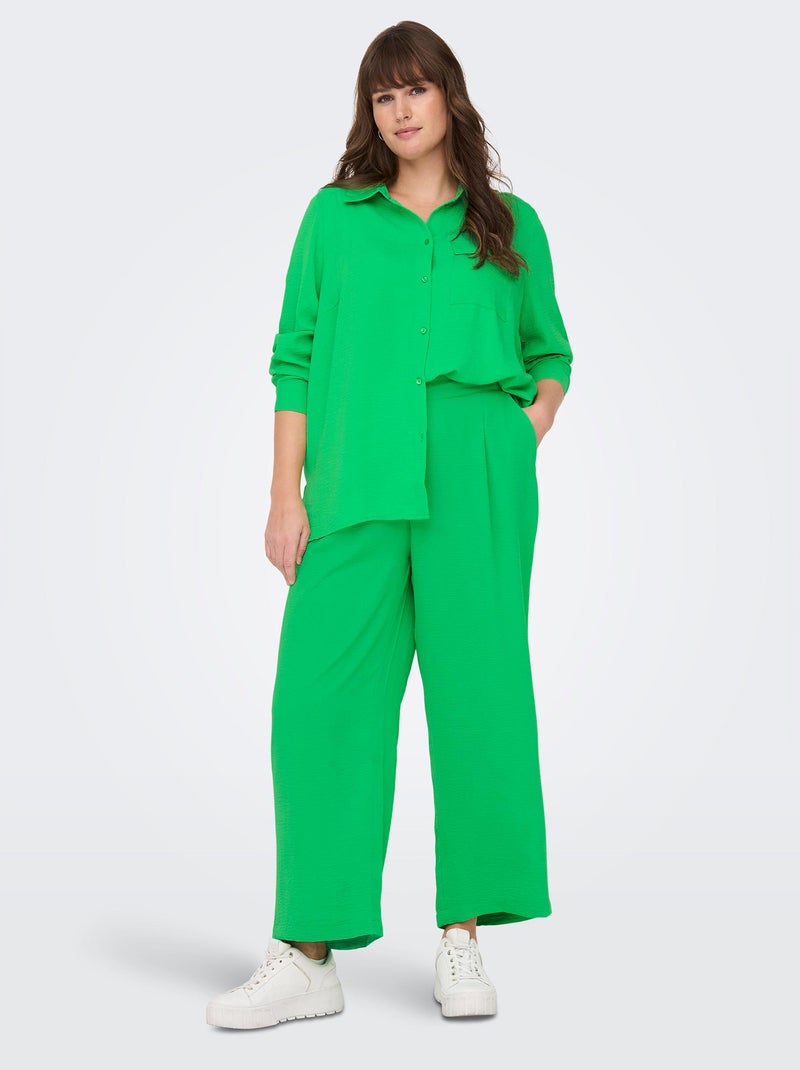 Pantalón ancho 'Only' VERDE - Kiabi