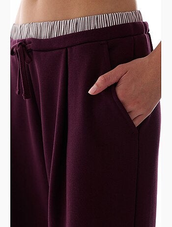 Pantalón ancho por capas penti