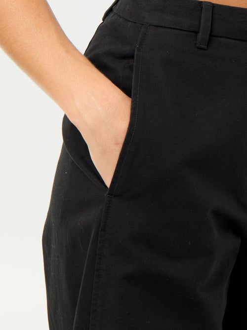Pantalón ancho tipo barrel - Kiabi Pantalón ancho tipo barrel - Kiabi