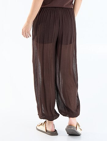 Pantalón ancho tipo globo