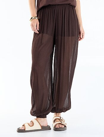 Pantalón ancho tipo globo