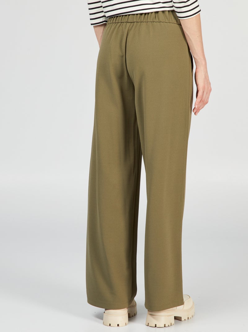 Pantalón ancho vaporoso 'JDY' KAKI - Kiabi