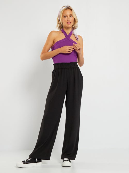 Pantalón ancho vaporoso 'JDY' - Kiabi