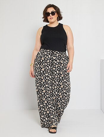 Pantalones anchos de - Kiabi