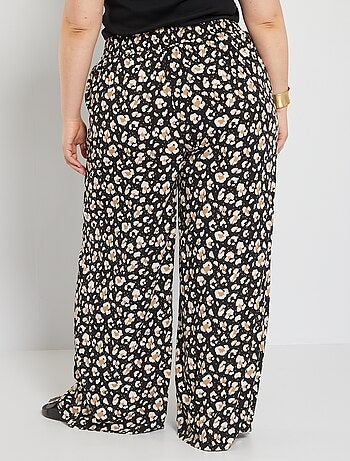 Pantalones anchos de - Kiabi