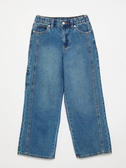 Pantalón ancho Vaquero - Kiabi Pantalón ancho Vaquero - Kiabi