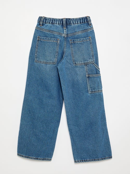 Pantalón ancho Vaquero - Kiabi Pantalón ancho Vaquero - Kiabi