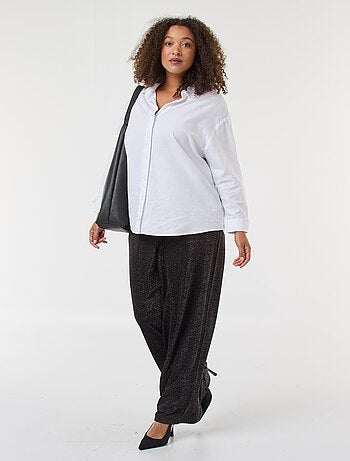 Pantalón ancho 'Vero Moda' de punto brillante