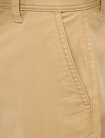 Pantalón ancho / wide leg liso de sarga