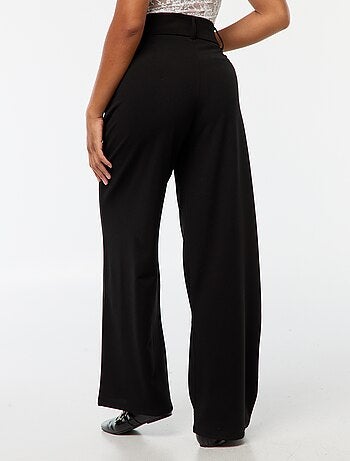 Pantalón ancho y vaporoso con cremallera 'JDY'
