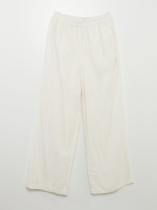 Pantalón ancho y vaporoso 'JDY' - Kiabi
