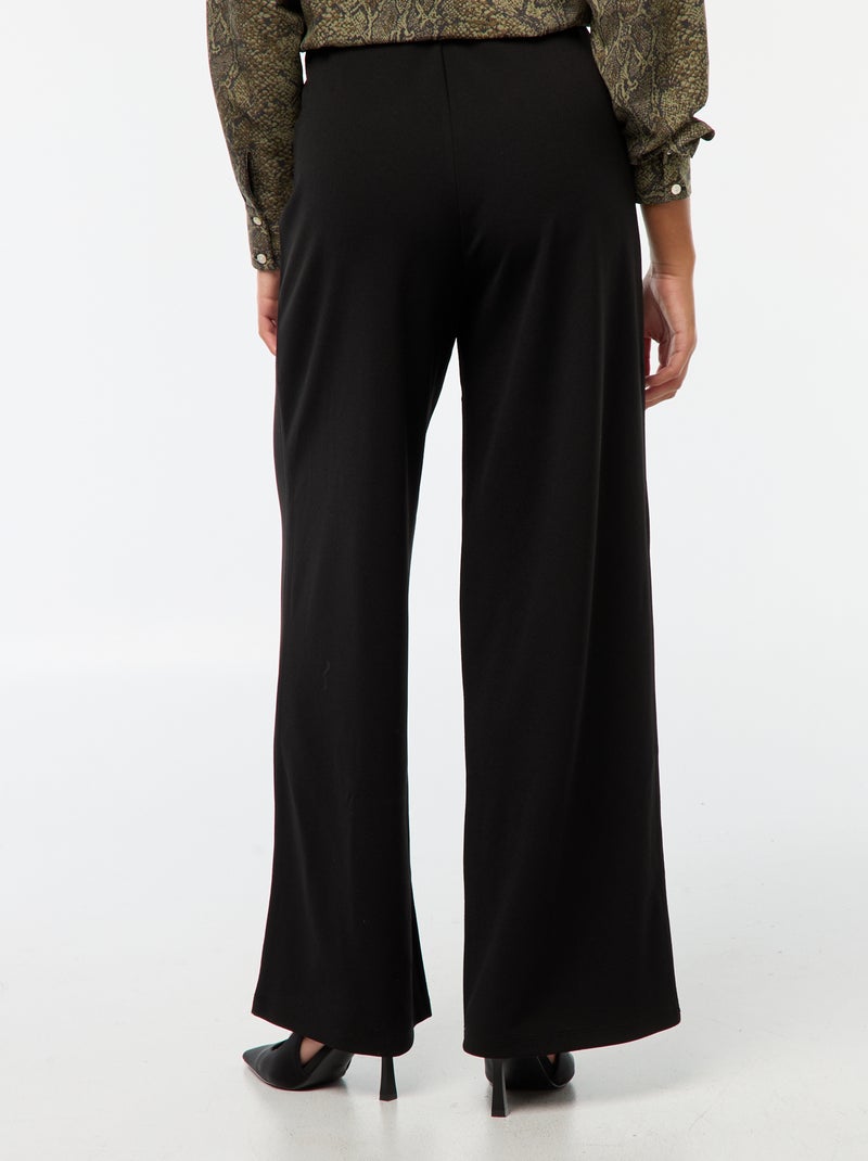 Pantalón ancho y vaporoso 'JDY' Negro - Kiabi