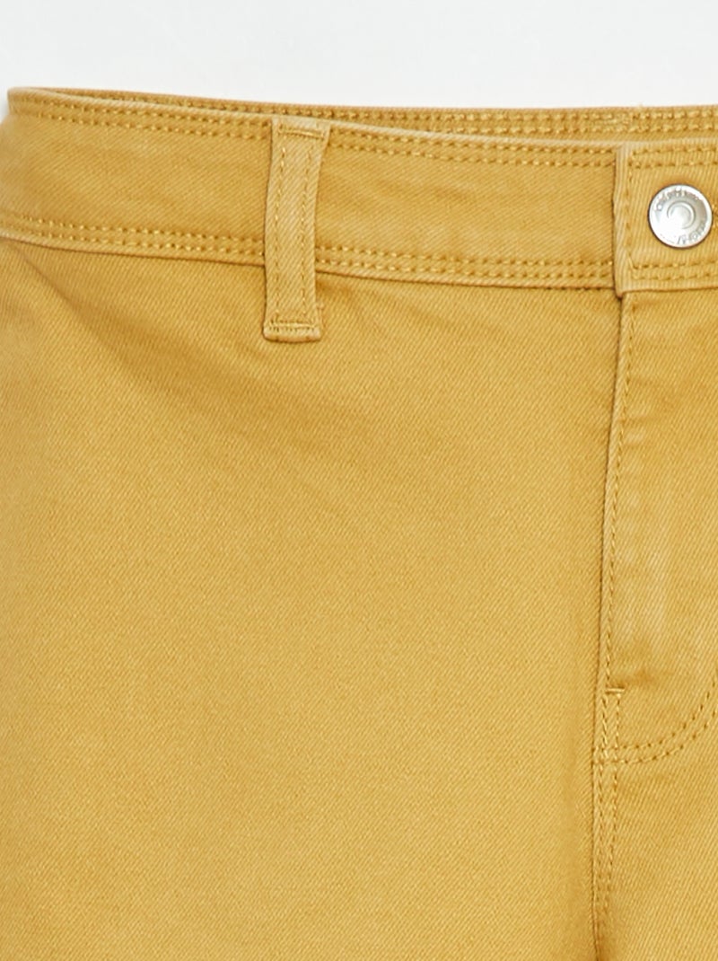 Pantalón ancho/wide leg Amarillo - Kiabi