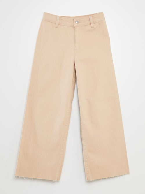 Pantalón ancho/wide leg - Kiabi