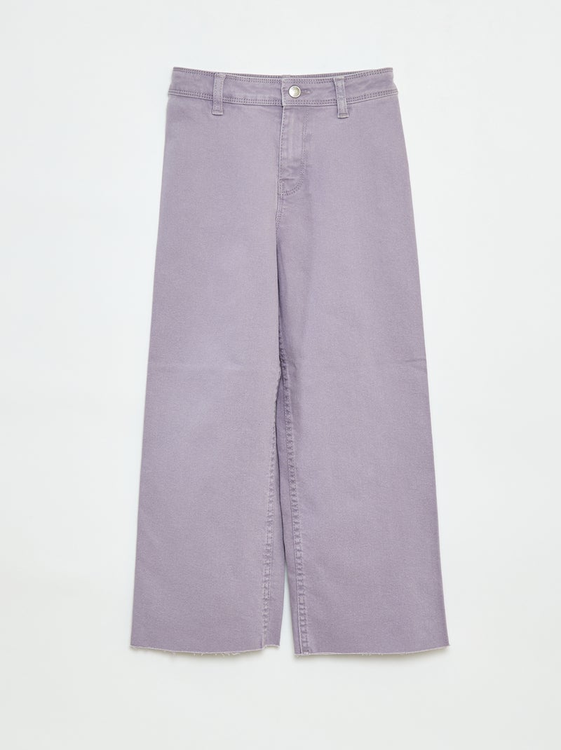 Pantalón ancho/wide leg Purpura - Kiabi
